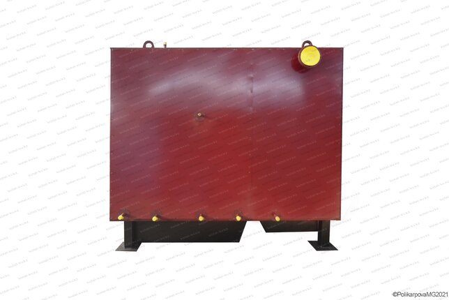 Водогрейный котел 0.4 МВт работающий без дымососа