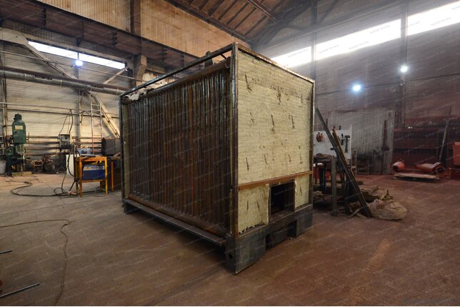 Водогрейный котел 1.2 с ОУР - изготовление