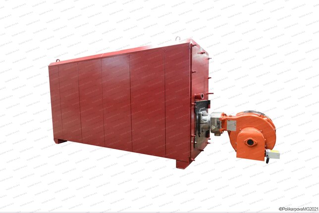 Мазутный котел 0.6 МВт промышленный