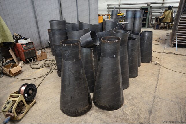 Изготовление промышленных циклонов ЦН 11 700 1УП