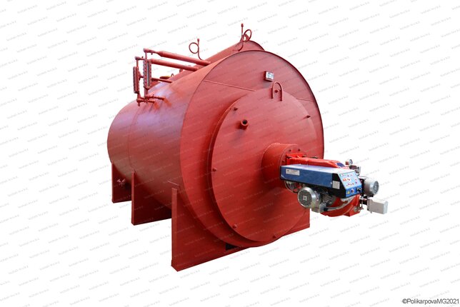 Котел паровой 1200 кг 115 С на дизеле